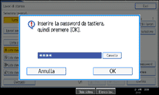 Illustrazione schermata pannello di conrollo