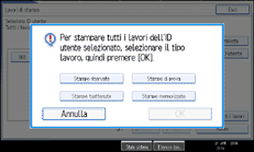 Illustrazione schermata pannello di conrollo