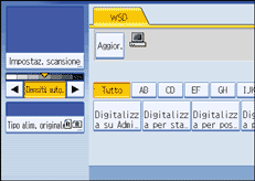 Illustrazione pannello operativo
