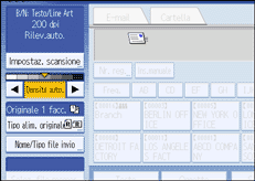 Illustrazione pannello operativo