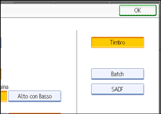 Illustrazione pannello operativo