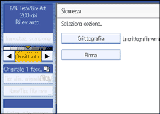 Illustrazione pannello operativo