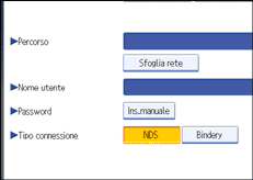 Illustrazione pannello operativo