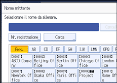 Illustrazione pannello operativo