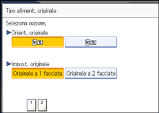 Illustrazione pannello operativo