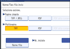 Illustrazione pannello operativo
