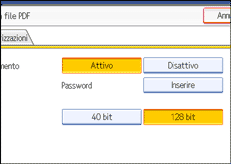 Illustrazione pannello operativo