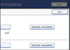 Illustrazione schermata pannello operativo