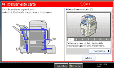 Illustrazione schermata pannello operativo