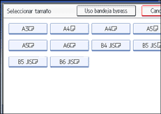 Ilustraci&oacute;n de la pantalla del panel de operaciones