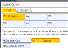Ilustraci&oacute;n de la pantalla del panel de operaciones