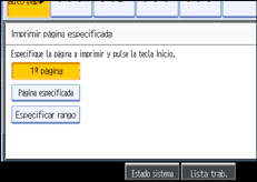 Ilustraci&oacute;n de la pantalla del panel de operaciones