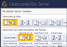 Ilustraci&oacute;n de la pantalla del panel de operaciones