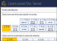 Ilustraci&oacute;n de la pantalla del panel de operaciones