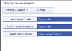 Ilustración del panel de operaciones