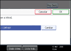 Ilustraci&oacute;n del panel de operaciones