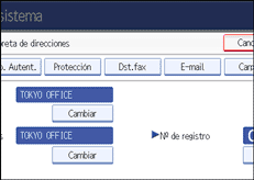 Ilustraci&oacute;n del panel de operaciones