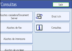Ilustraci&oacute;n de la pantalla del panel de operaciones