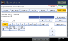 Ilustraci&oacute;n del panel de operaciones