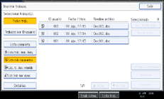 Ilustraci&oacute;n de la pantalla del panel de operaciones