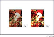 Bild av bildkvalitetsjustering