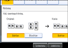 Bild av användarpanelen