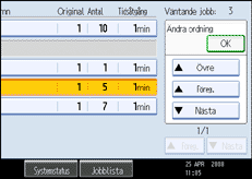 Bild av användarpanelen