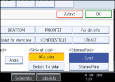 Bild av användarpanelen