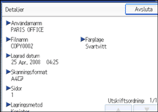 Bild av användarpanelen