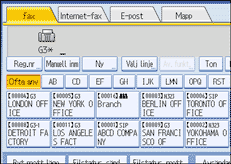Bild på användarpanelen