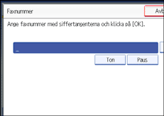 Bild på användarpanelen