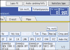 Bild på användarpanelen