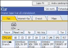 Bild på användarpanelen