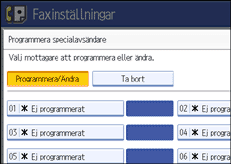 Bild på användarpanelen