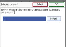 Bild på användarpanelen