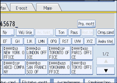 Bild på användarpanelen
