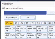 Bild på användarpanelen