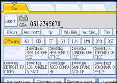 Bild på användarpanelen