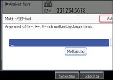 Bild på användarpanelen