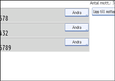 Bild på användarpanelen