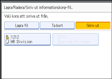 Bild på användarpanelen