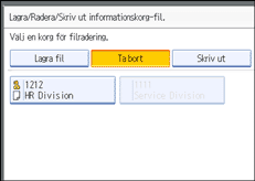 Bild på användarpanelen