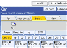 Bild på användarpanelen