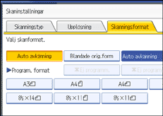 Bild på användarpanelen