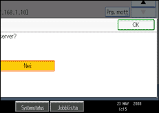 Bild på användarpanelen