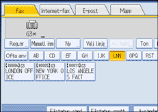Bild på användarpanelen