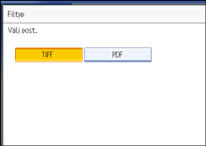 Bild på användarpanelen
