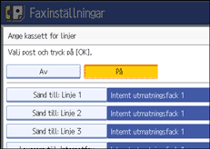 Bild på användarpanelen