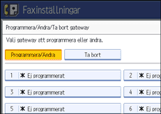 Bild på användarpanelen