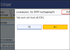 Bild på användarpanelen
